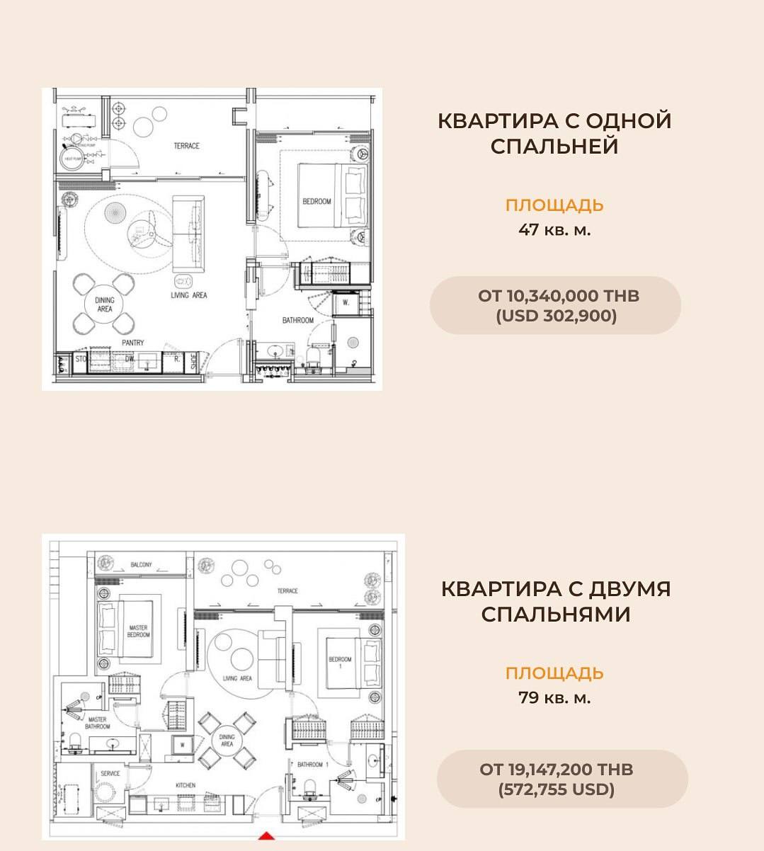 Роскошные апартаменты на Пхукете