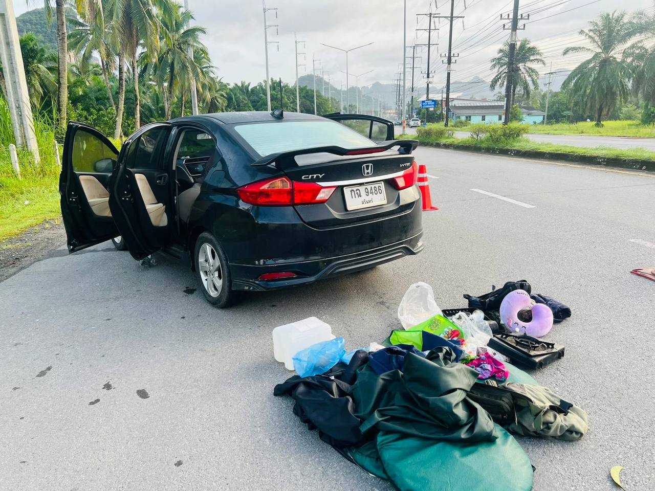 Подозрение на бомбу на въезде в Пхукет