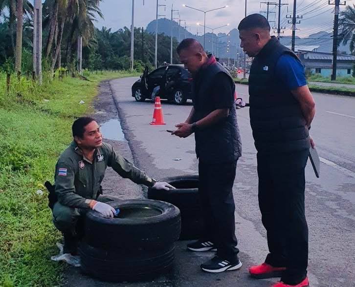 Подозрение на бомбу на въезде в Пхукет