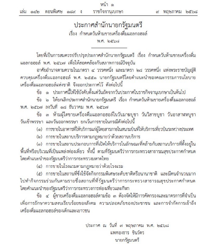 Четырехдневные выходные в Таиланде