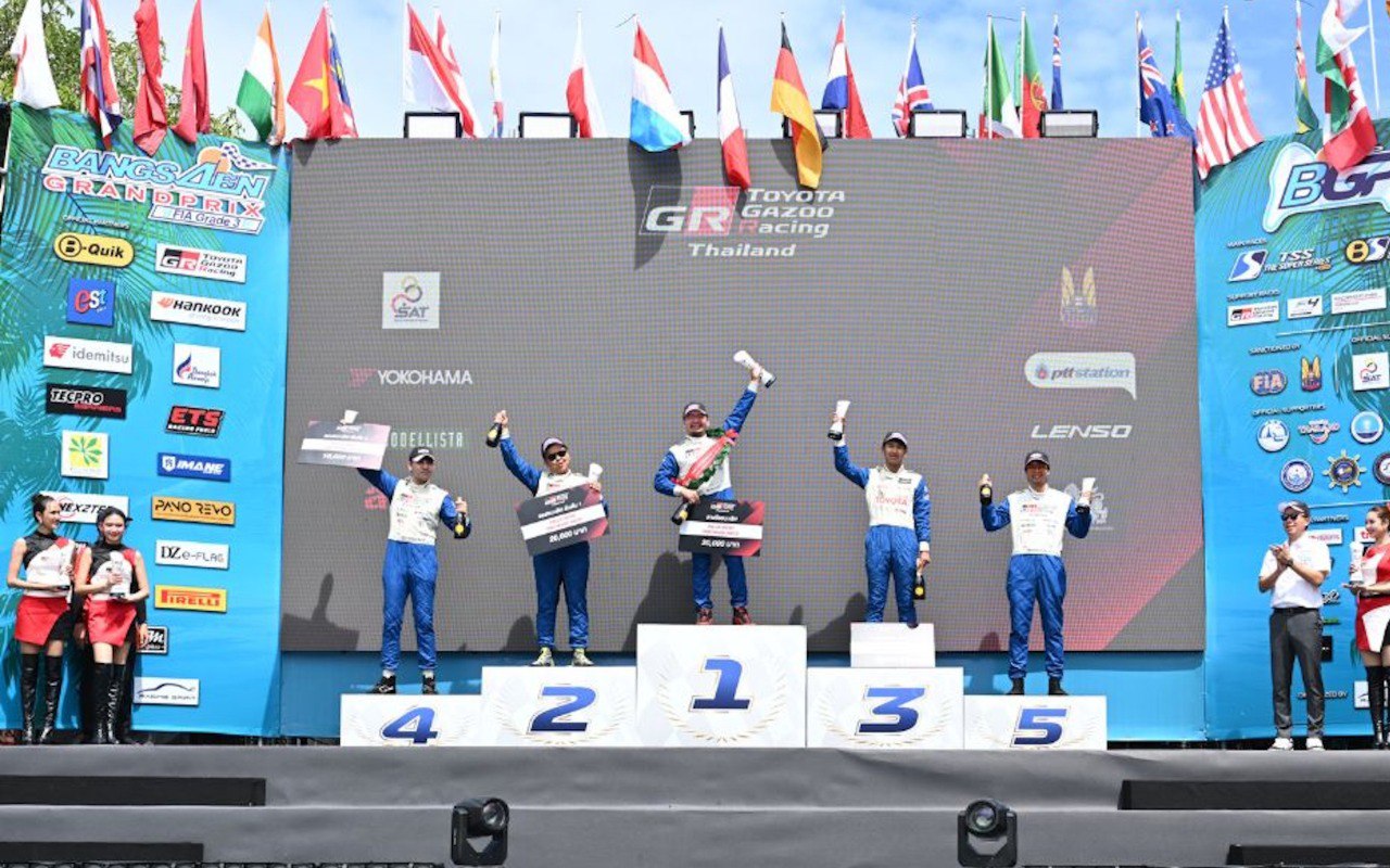 Серебро пхукетского гонщика на гран-при