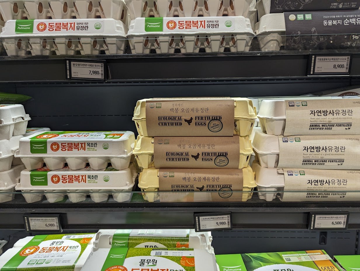 Покупки в корейских супермаркетах