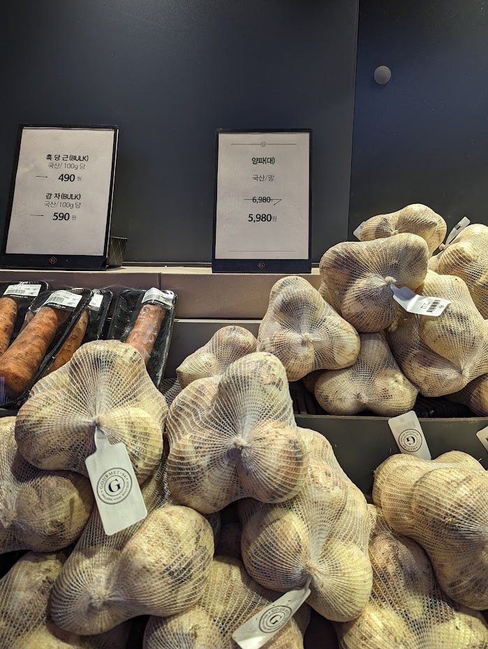 Покупки в корейских супермаркетах