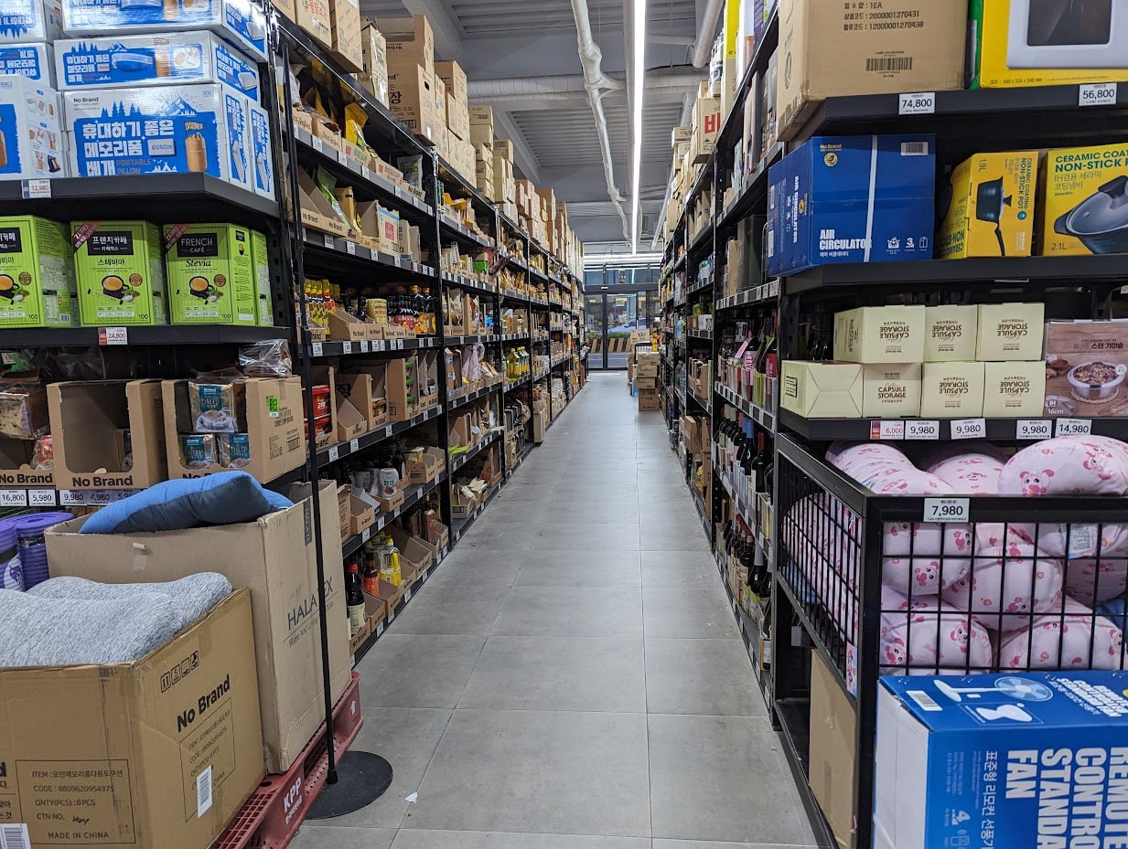 Покупки в корейских супермаркетах