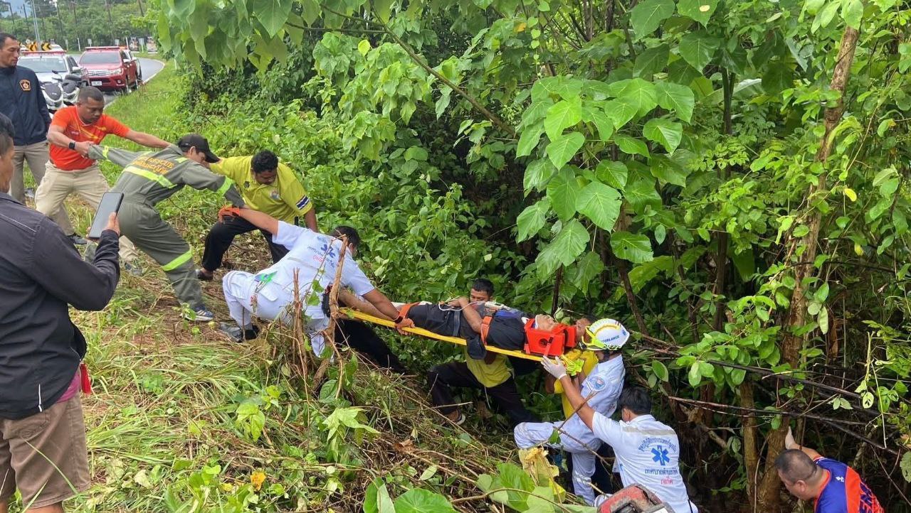 ДТП с мотоциклистом на Пхукете