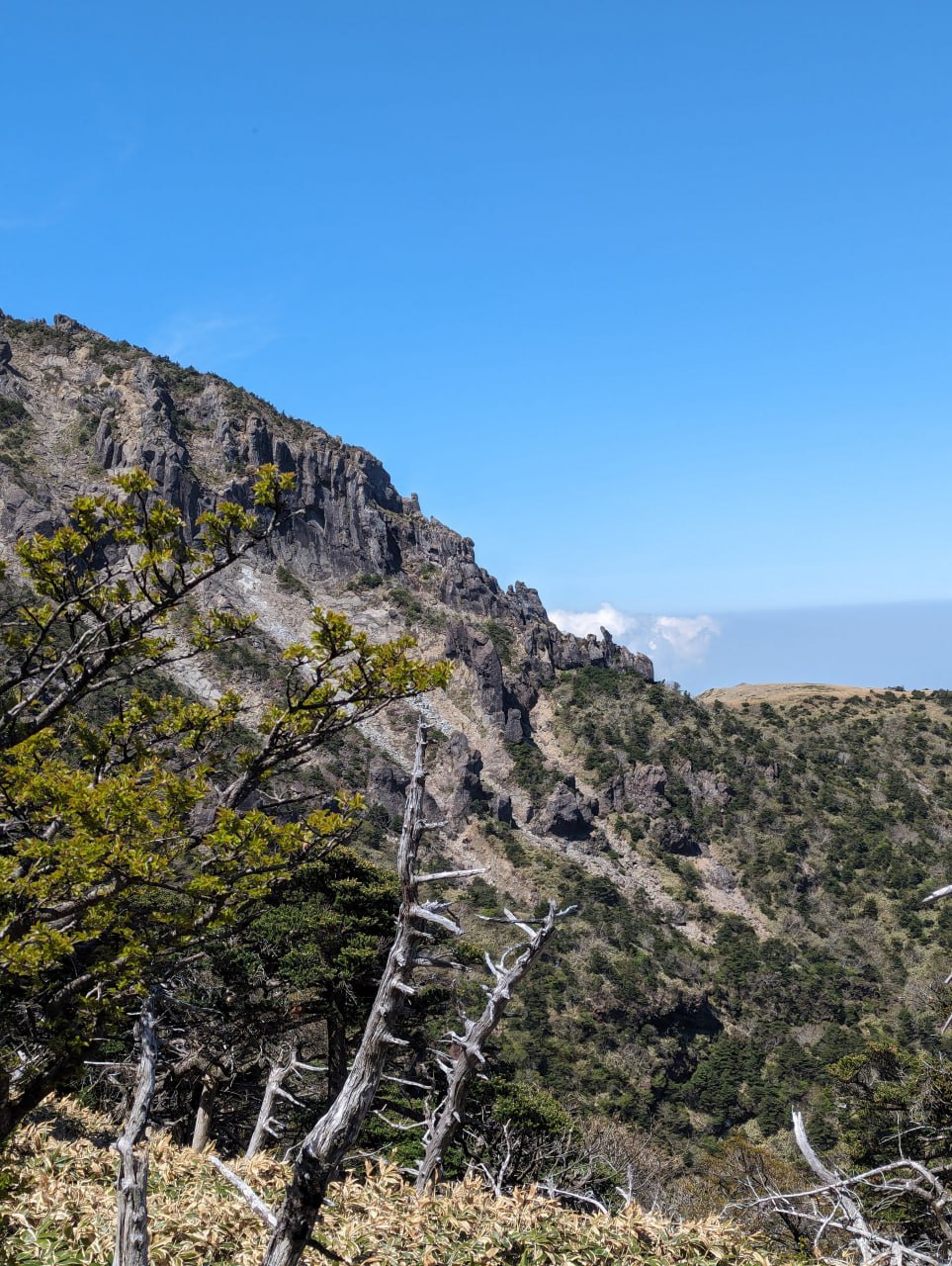 Поход на гору Халассан в Корее
