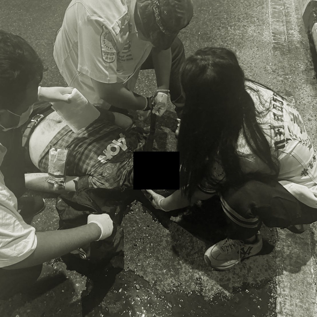 Критическое ДТП с мотоциклистом