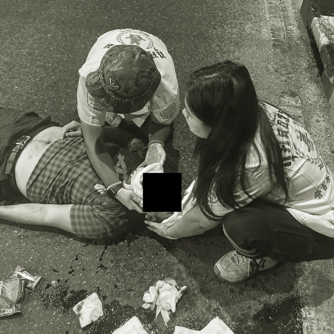 Критическое ДТП с мотоциклистом