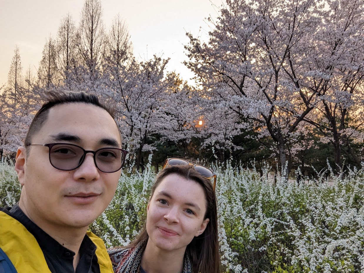 Сезон сакуры в Тэджоне и Сеуле