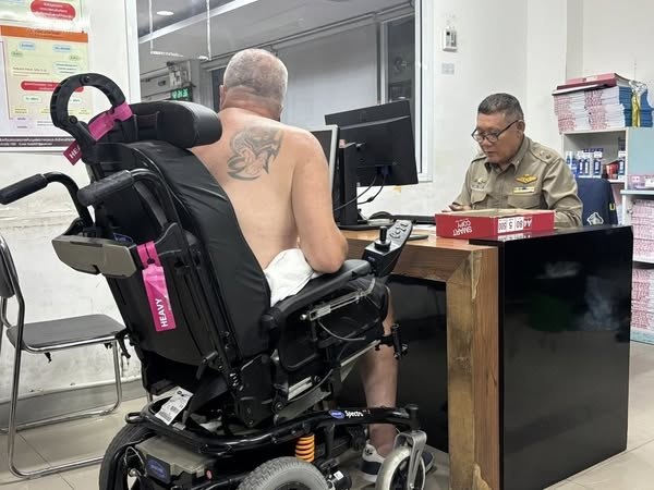 Ограбление инвалида в Паттайе