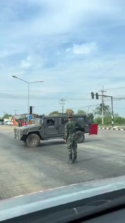 Военное положение на границе с Камбоджей