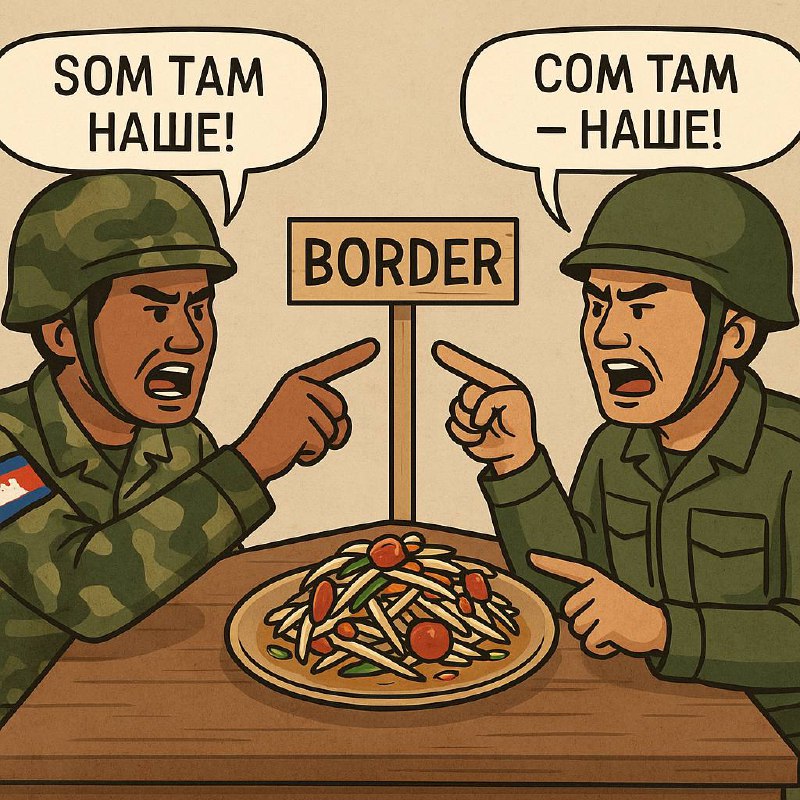 Кулинарные споры Таиланда и Камбоджи