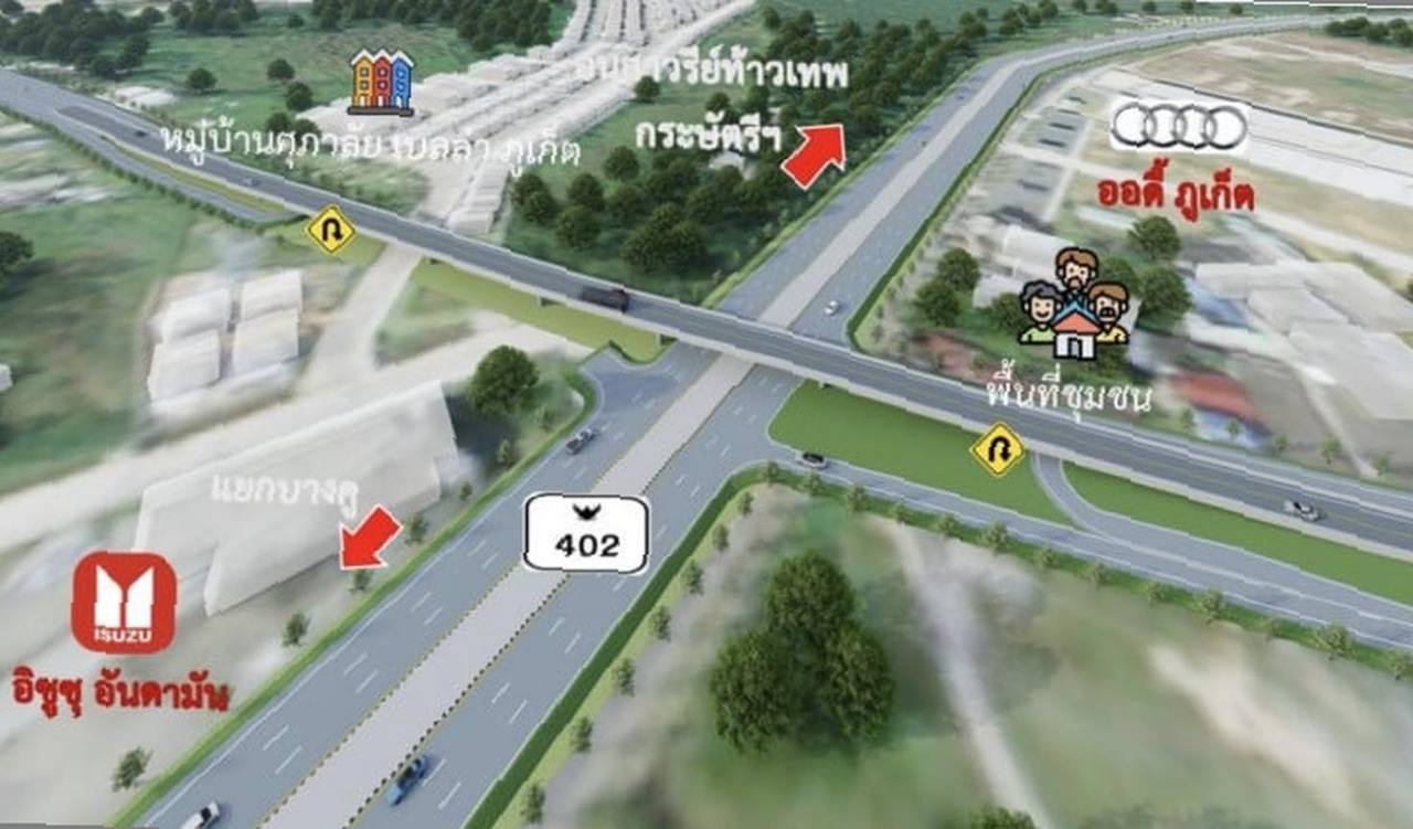 Строительство новой трассы на Пхукете