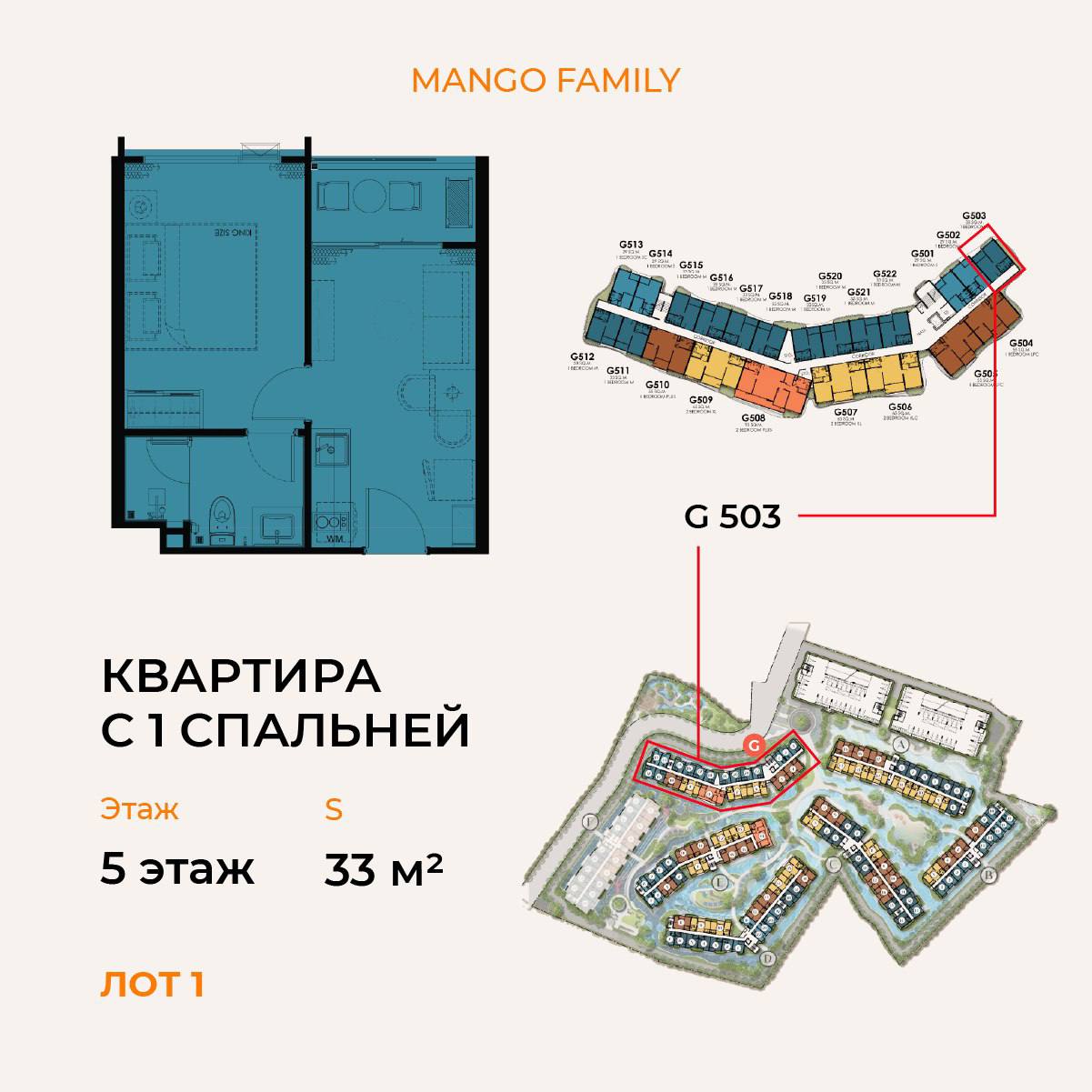 Подборка квартир в проекте у пляжа Бангтао