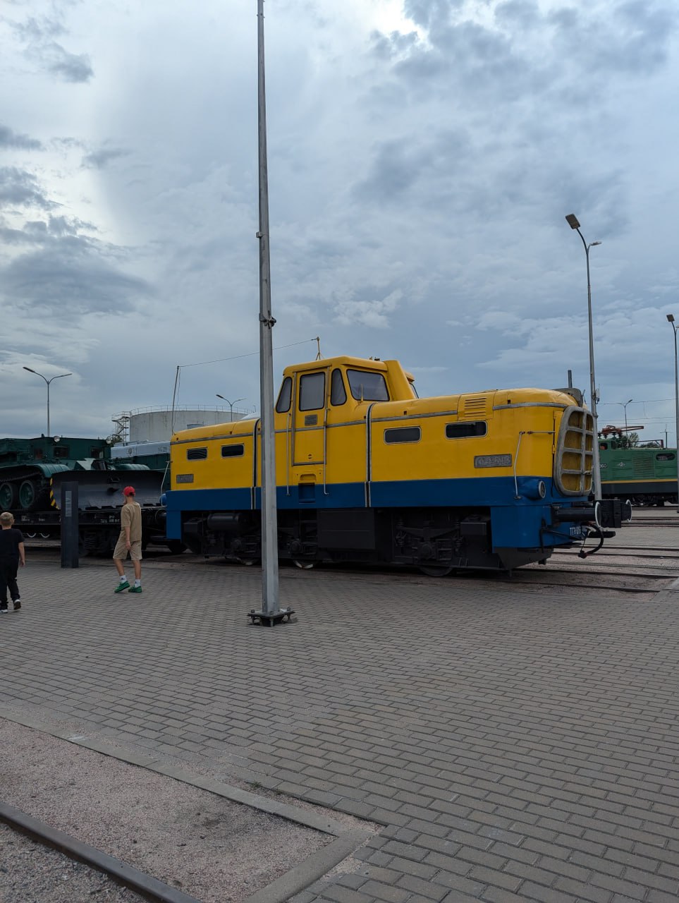 Посещение железнодорожного музея