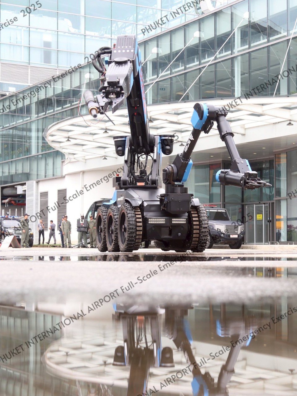 Антитеррористические учения в аэропорту Пхукета