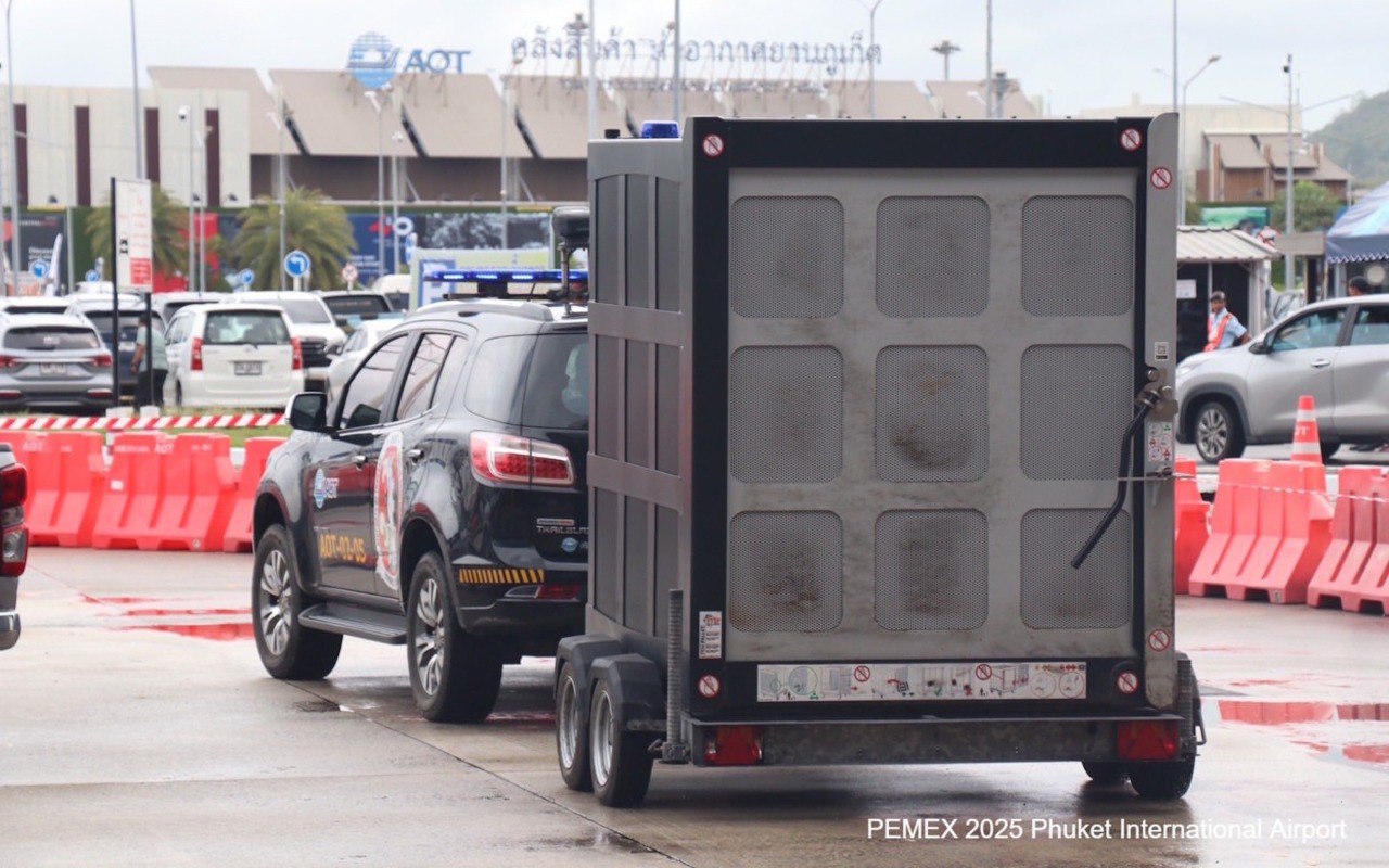 Антитеррористические учения в аэропорту Пхукета