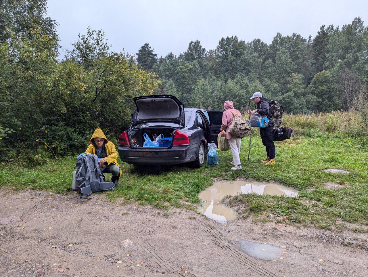 Поездка на Ястребиное озеро