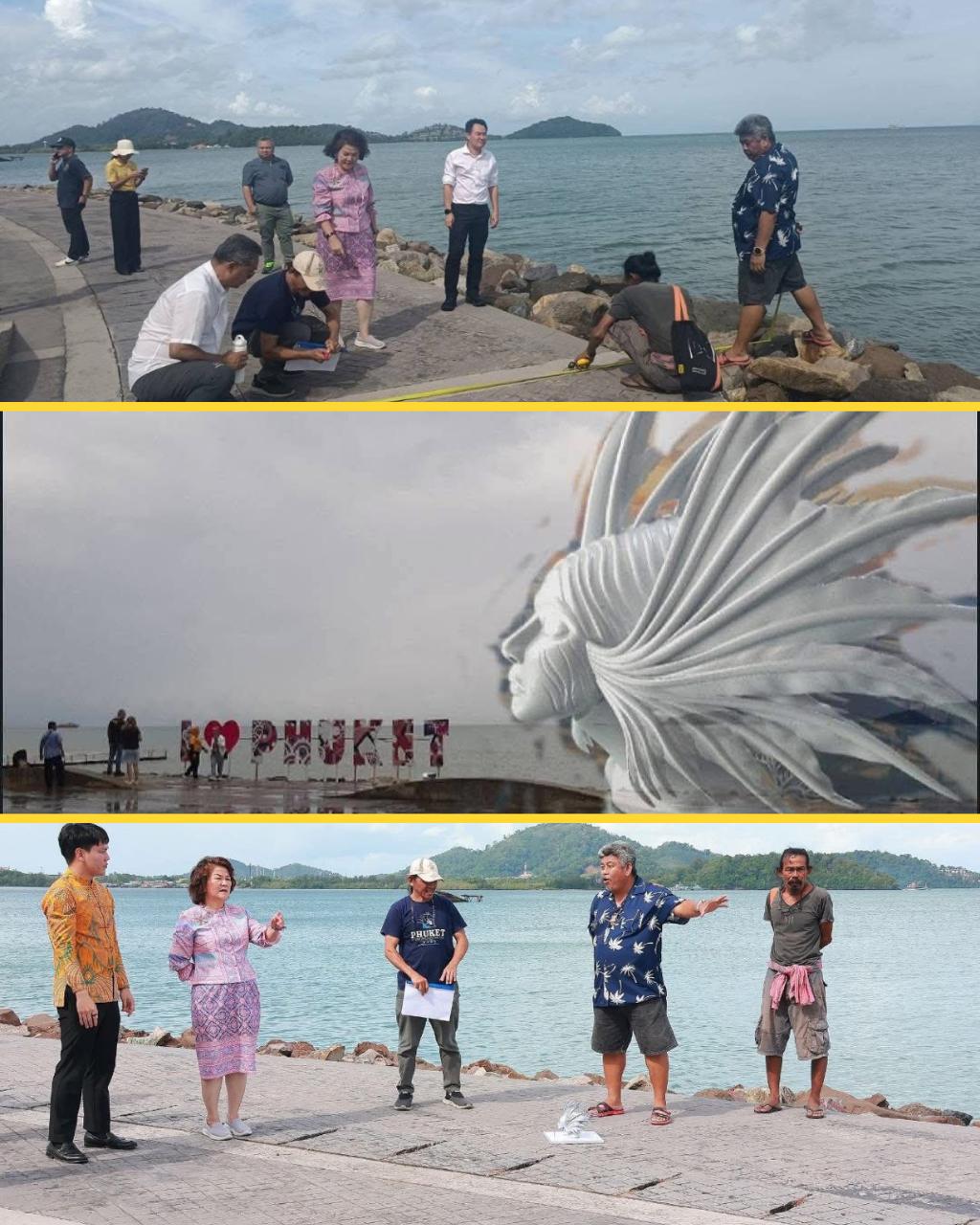 Новая скульптура в Пхукете