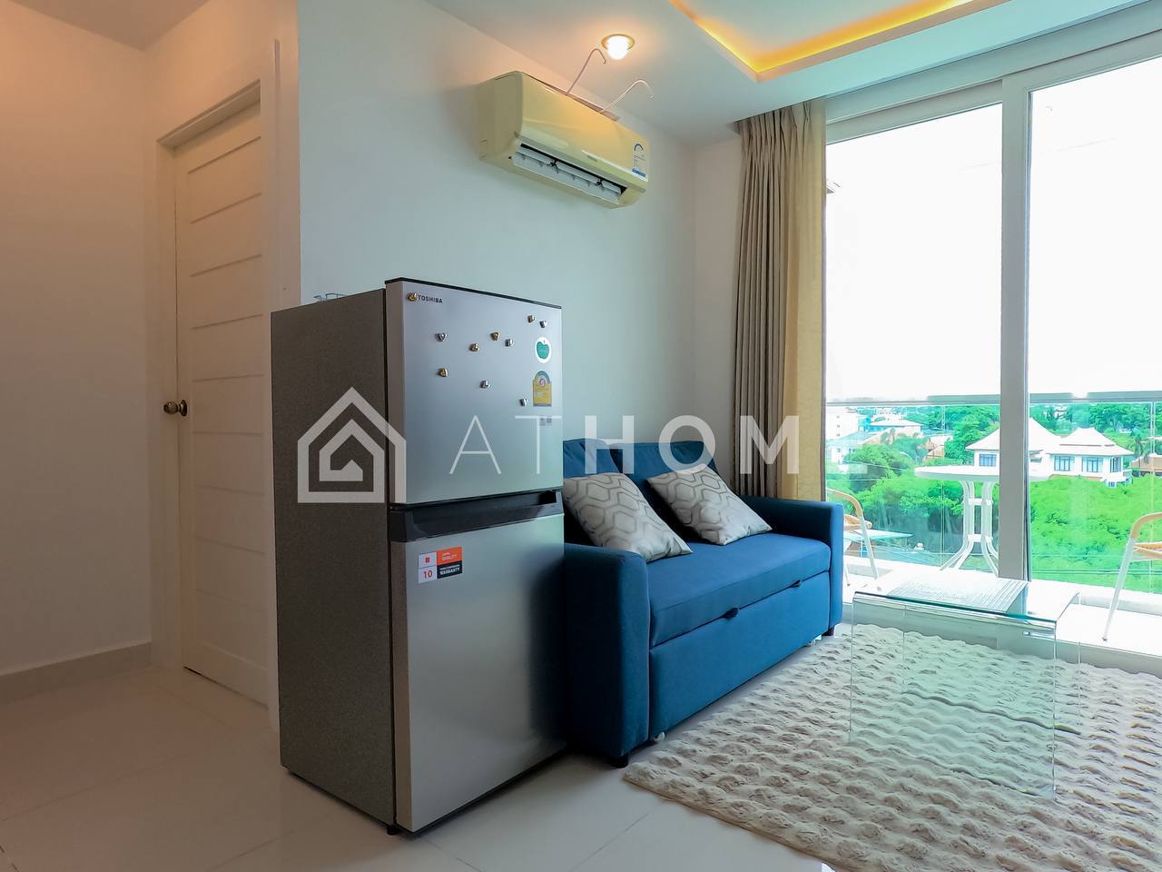 Аренда 1-бедрумного апартамента в Джомтьене