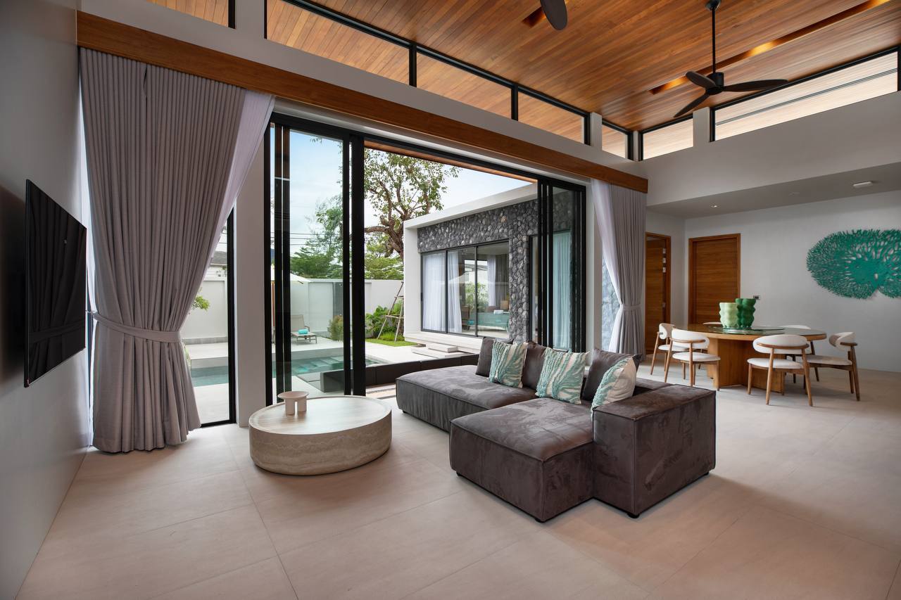 Аренда виллы у пляжа банг-тао