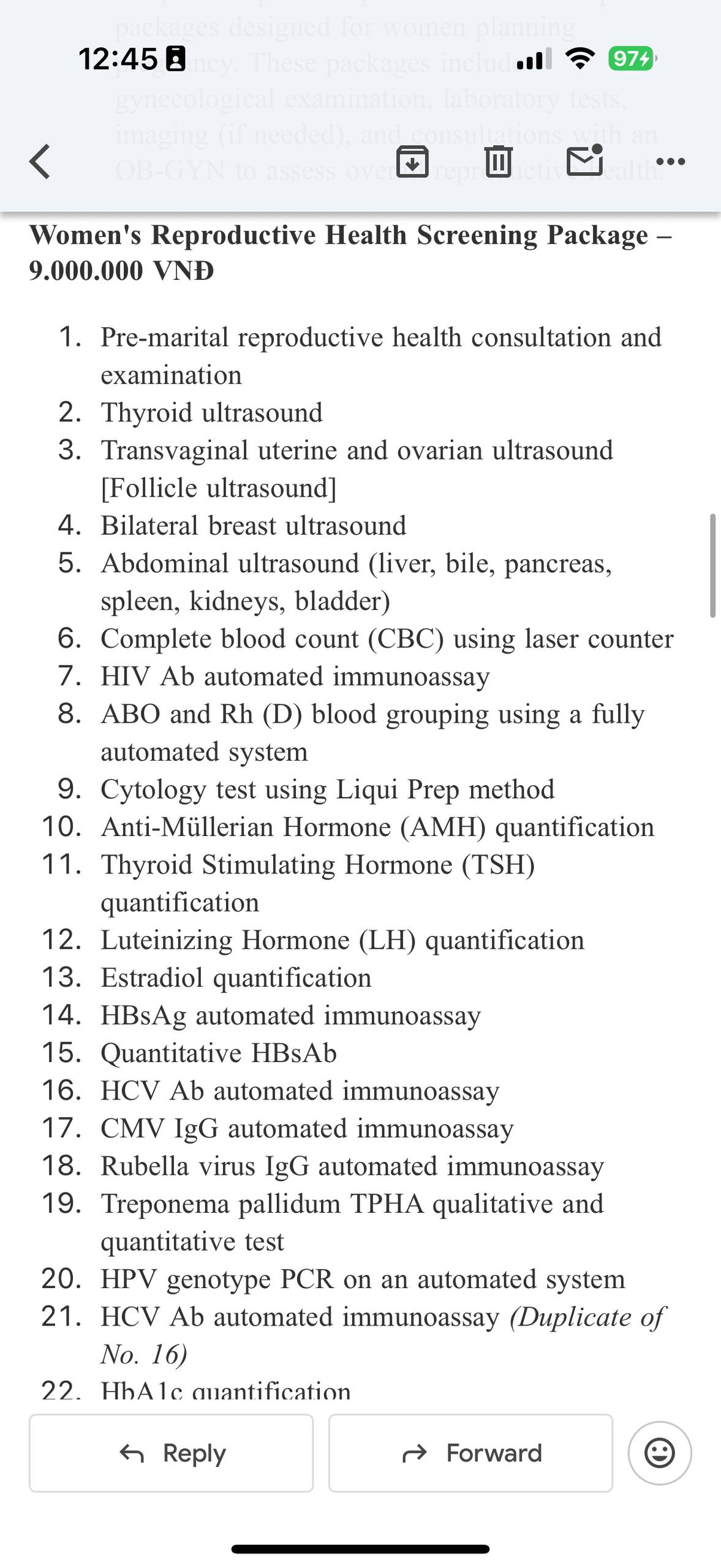 Медицинские услуги во Вьетнаме