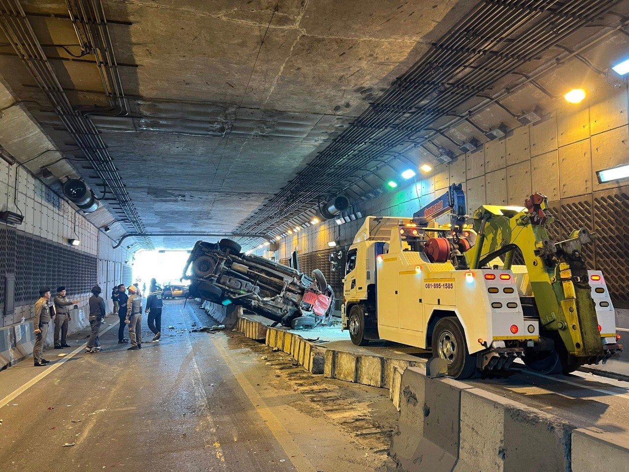 Авария в тоннеле на Пхукете