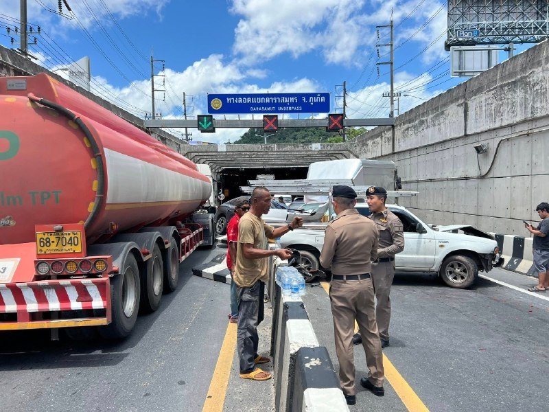 Массовое ДТП на Пхукете