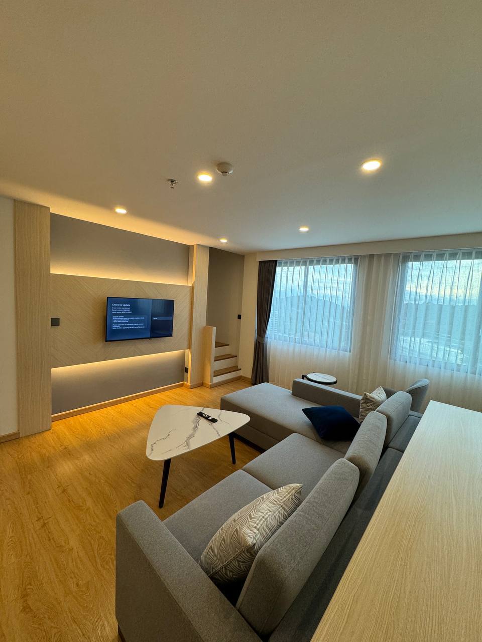 Идеальная двухуровневая квартира в отеле