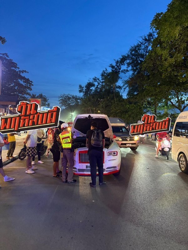 Инцидент с люксовым седаном на Пхукете