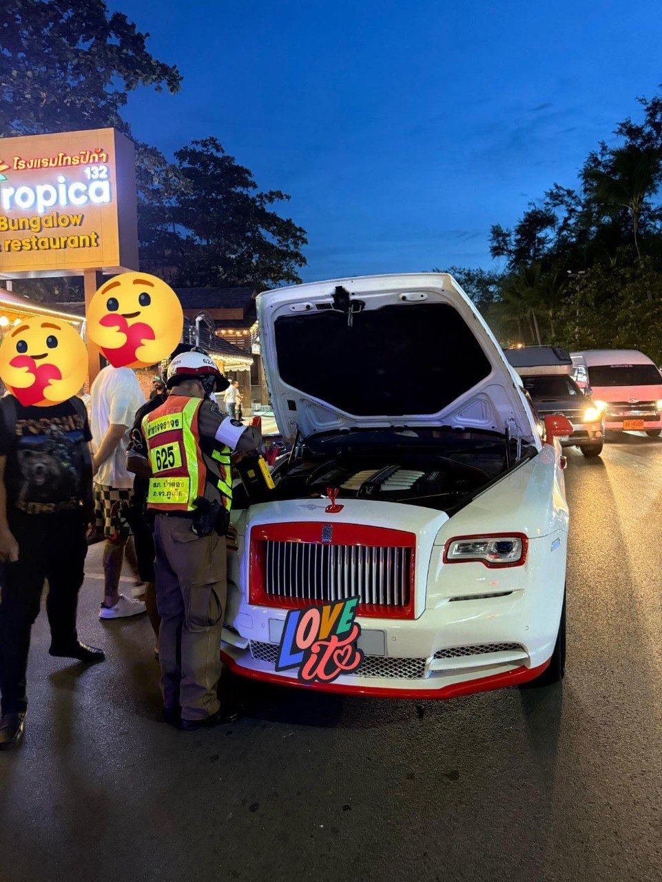 Инцидент с люксовым седаном на Пхукете