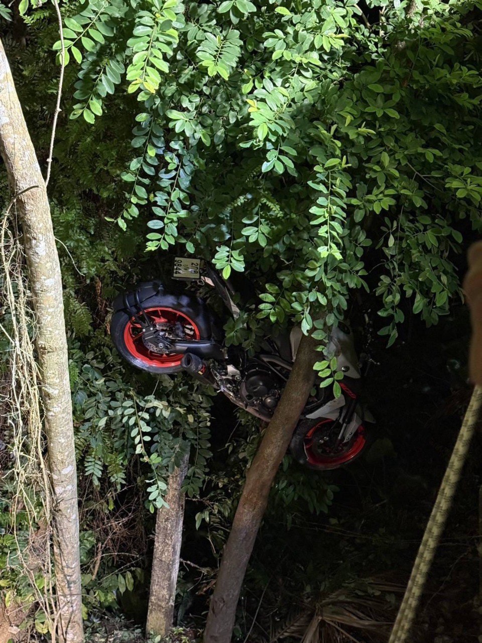 Авария россиянина на байке в Патонге