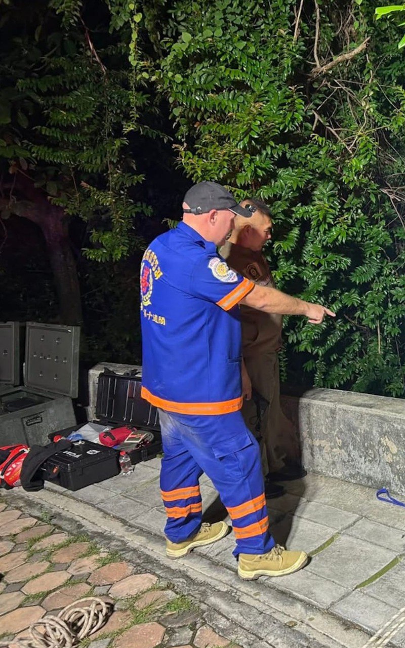 Авария россиянина на байке в Патонге