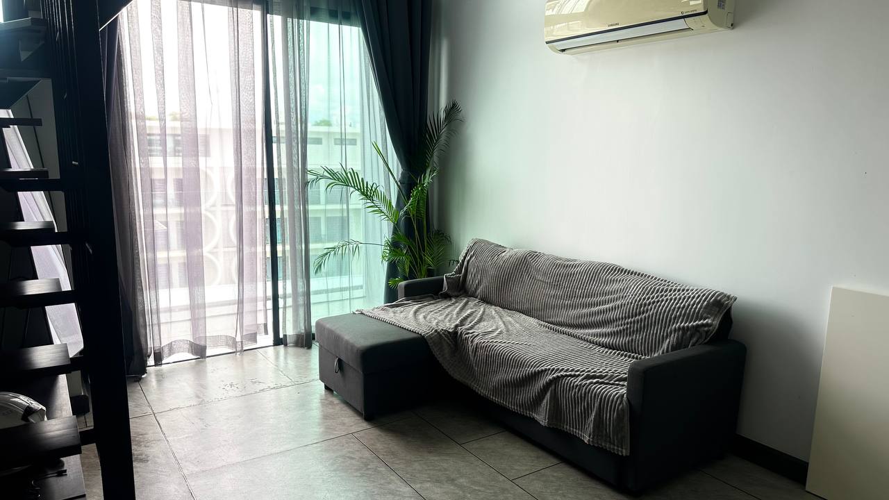 Сдача уютного двухуровневого лофта