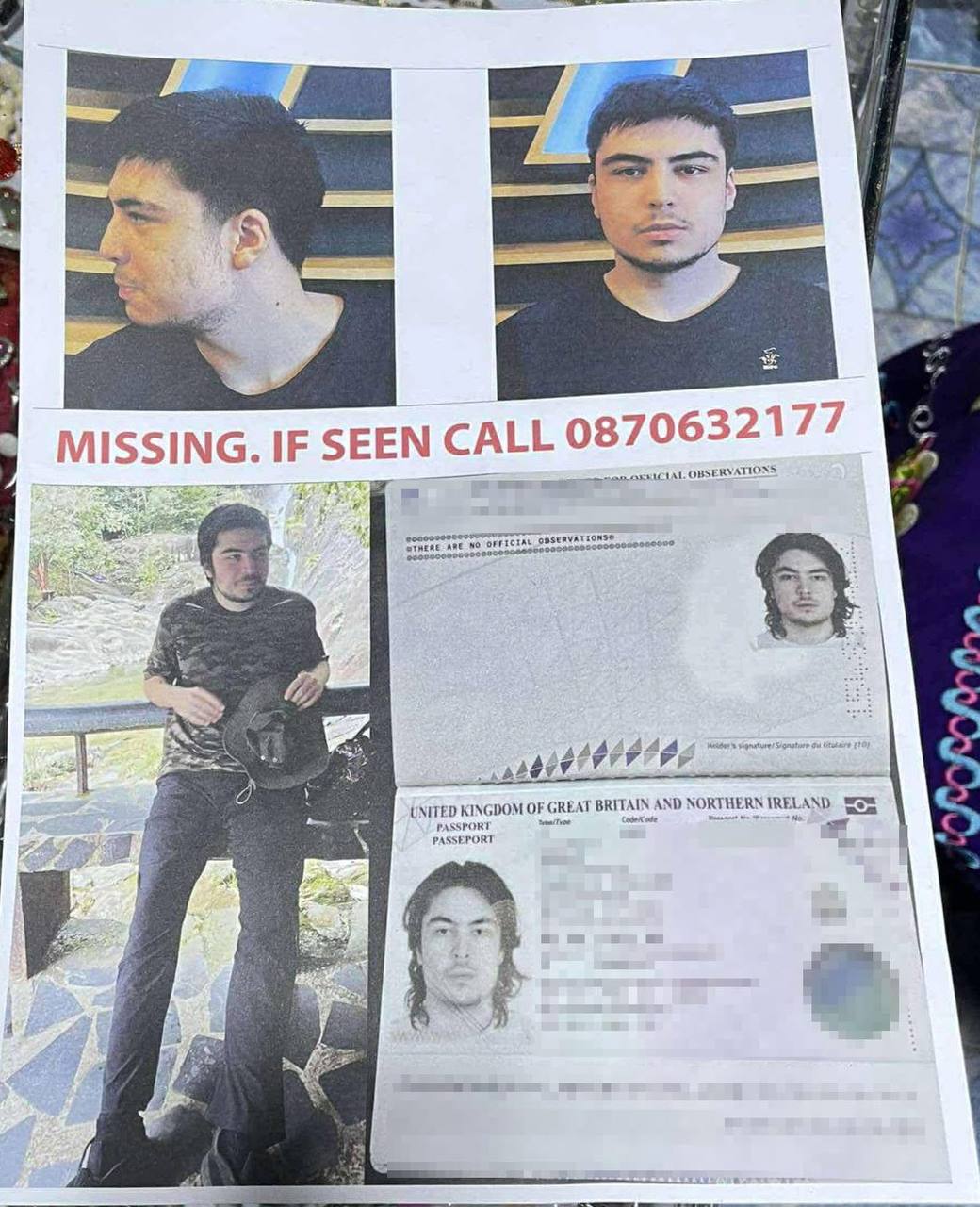 Британский гражданин пропал в Таиланде