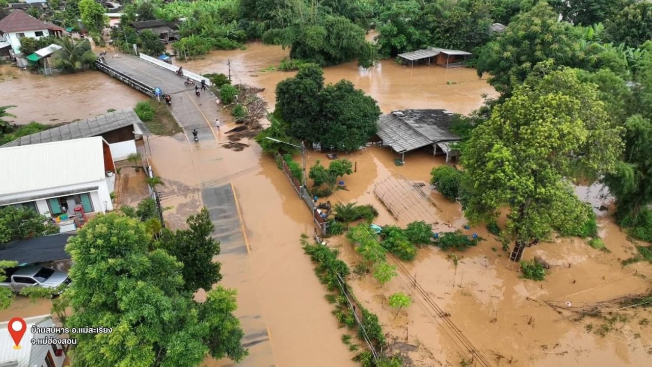 Масштабные наводнения в Таиланде