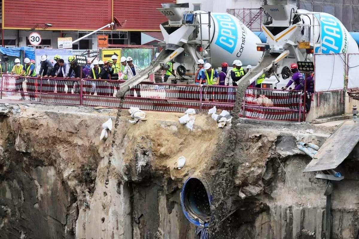 Ремонт метрополитена в Таиланде