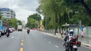 Авария с участием полицейского и такси