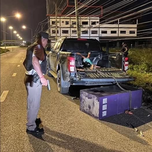 Арест иностранца за кражу банкомата в Таиланде