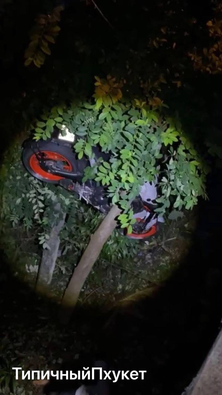 Иностранец на мотоцикле чуть не погиб