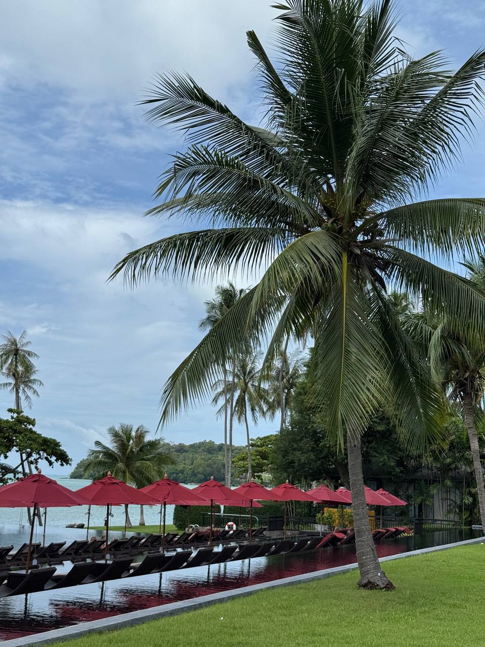 Ресторан на берегу моря с тайской кухней