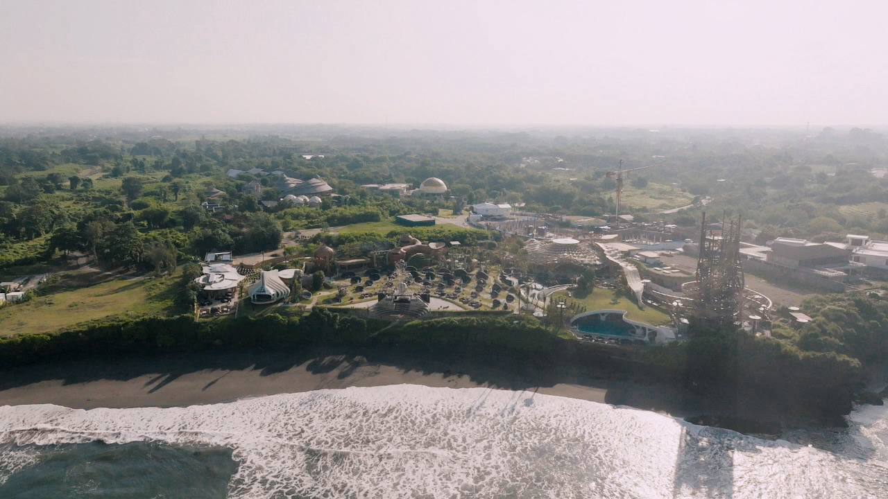 Строится город будущего на Бали