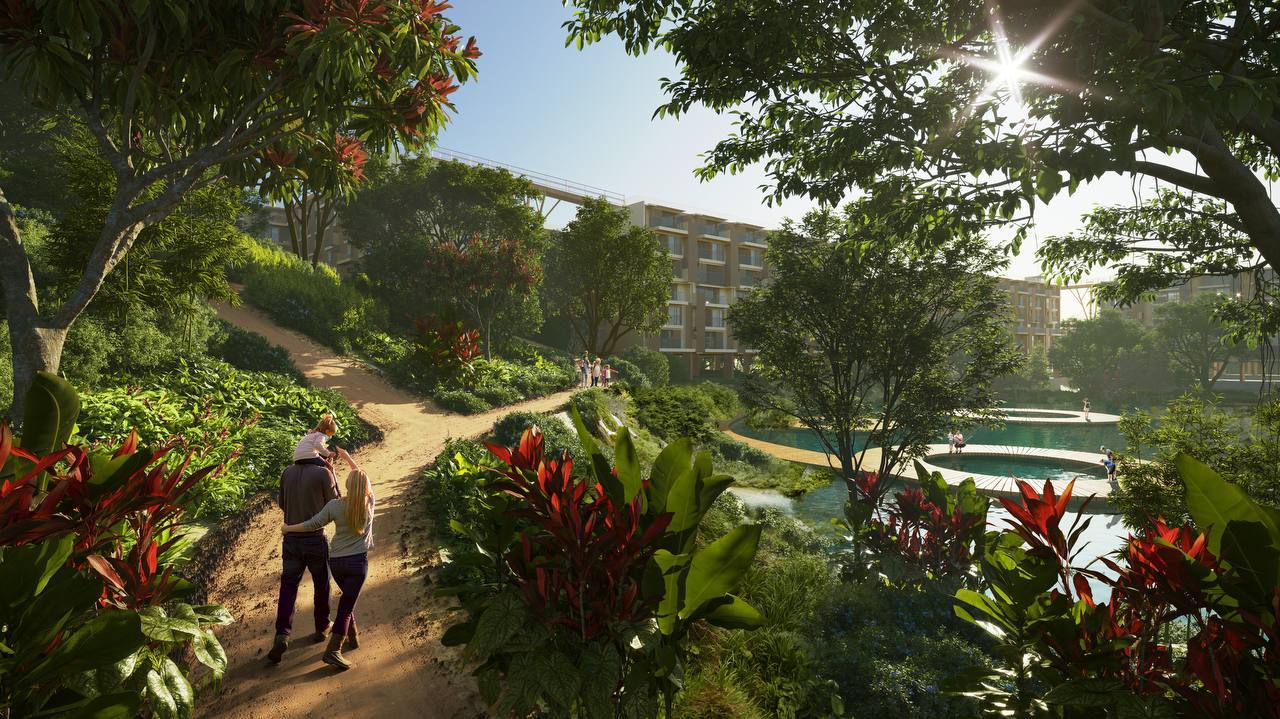 Элитные апартаменты в лагуне