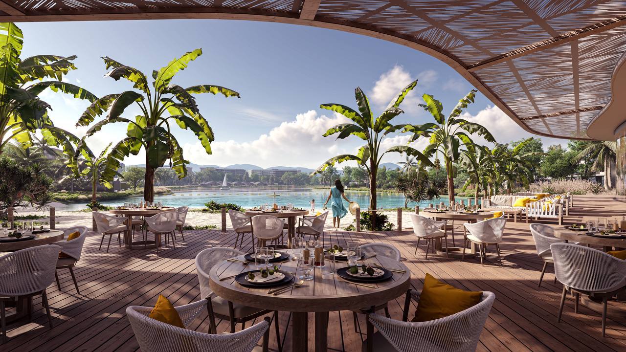 Элитные апартаменты в лагуне