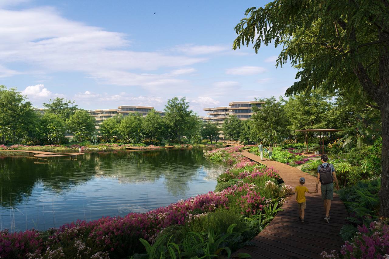 Элитные апартаменты в лагуне