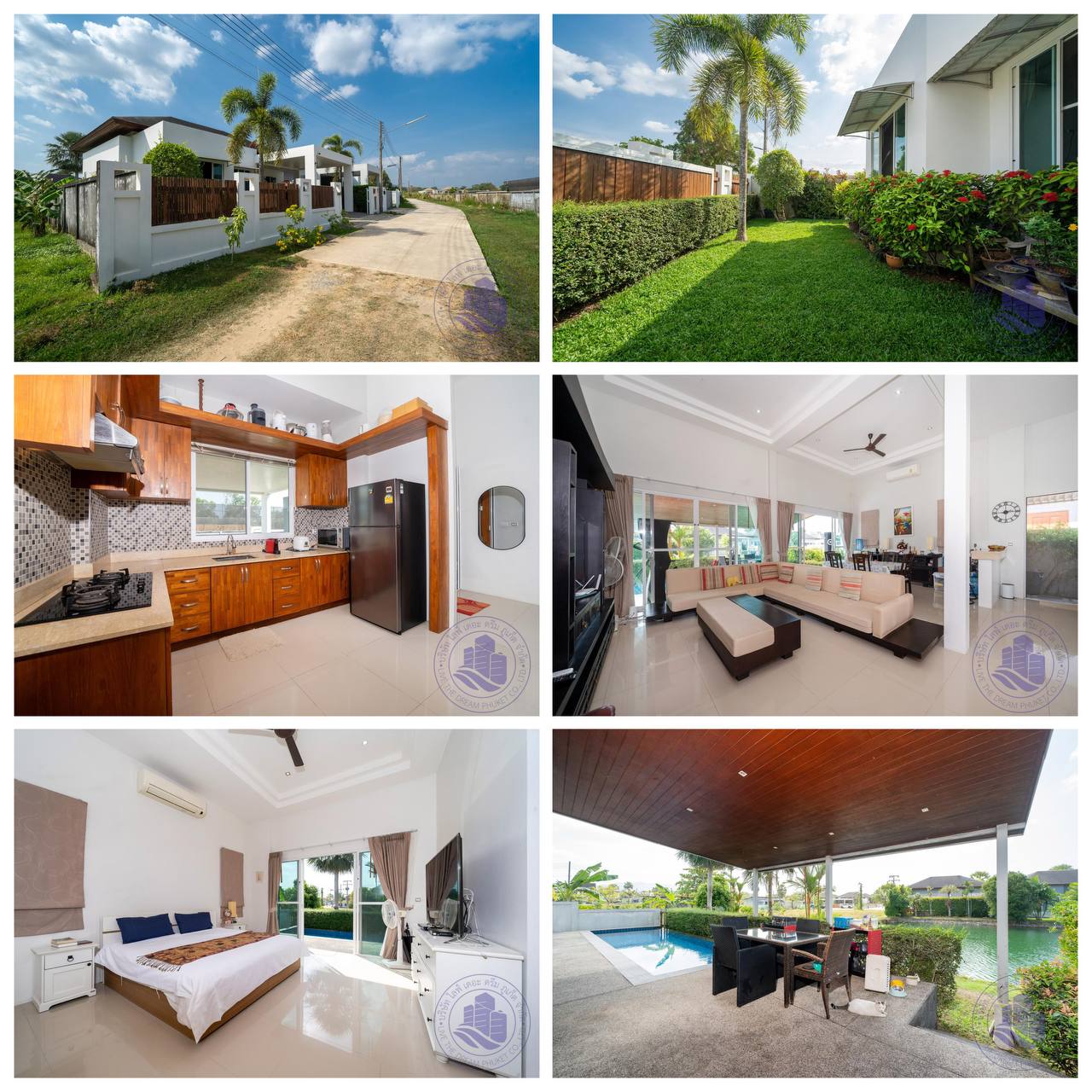 Вилла с видом на озеро