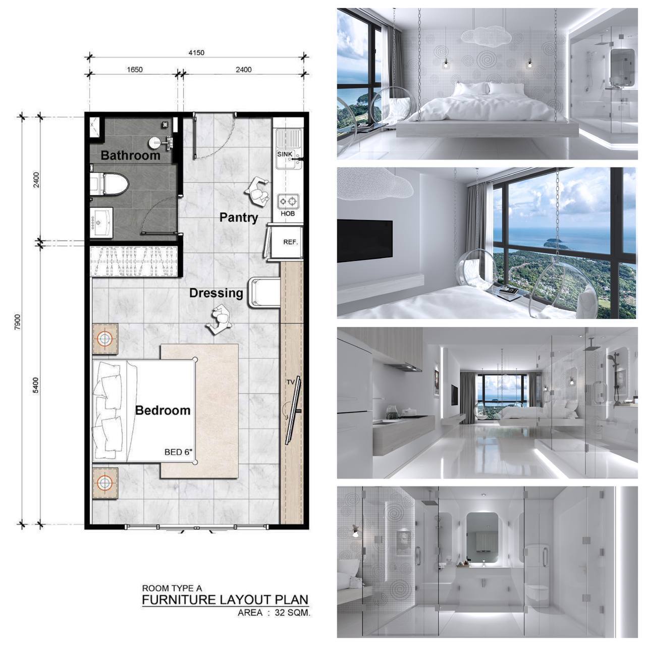 Продажа современной квартиры в Най Харн
