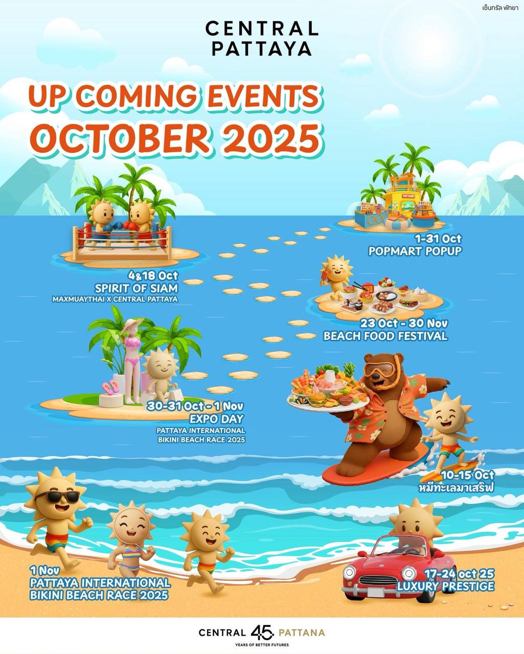 Интересные события в Паттайе в октябре