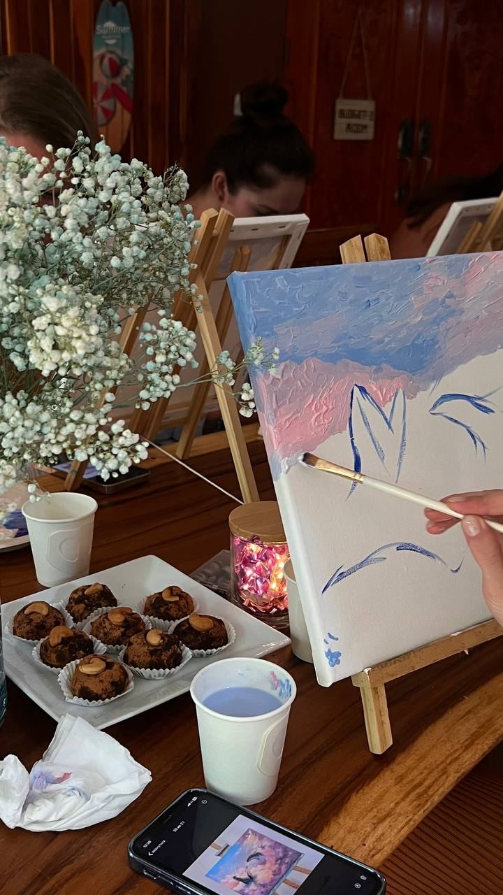 Организация мастер-классов по живописи