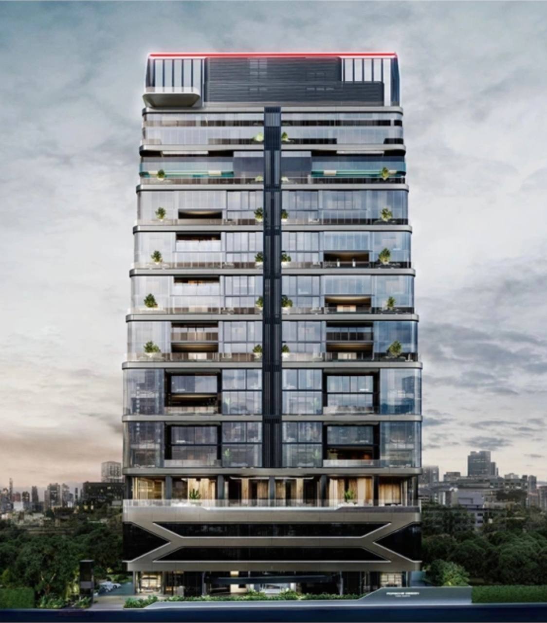 Строительство уникального небоскреба в Бангкоке